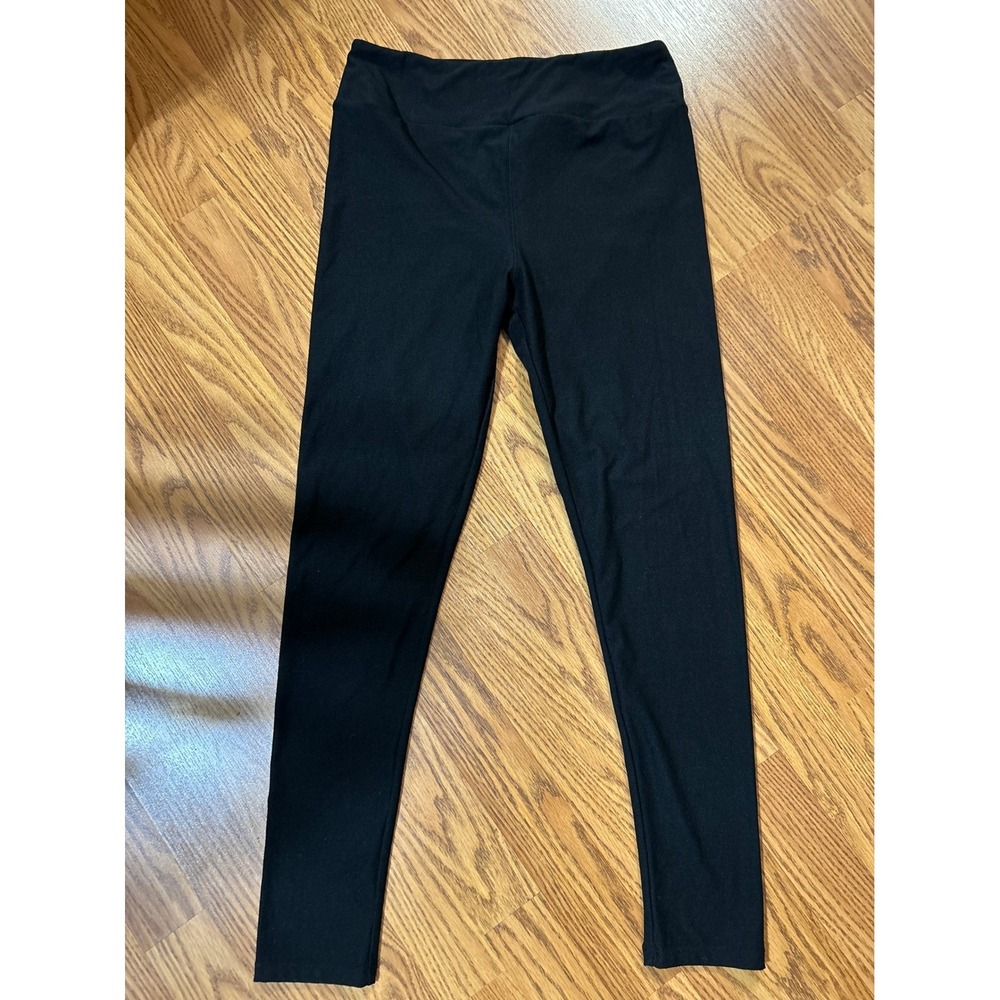Grace & Lace Black Leggings Activewear Yoga Pants Stretch Casual Everyday